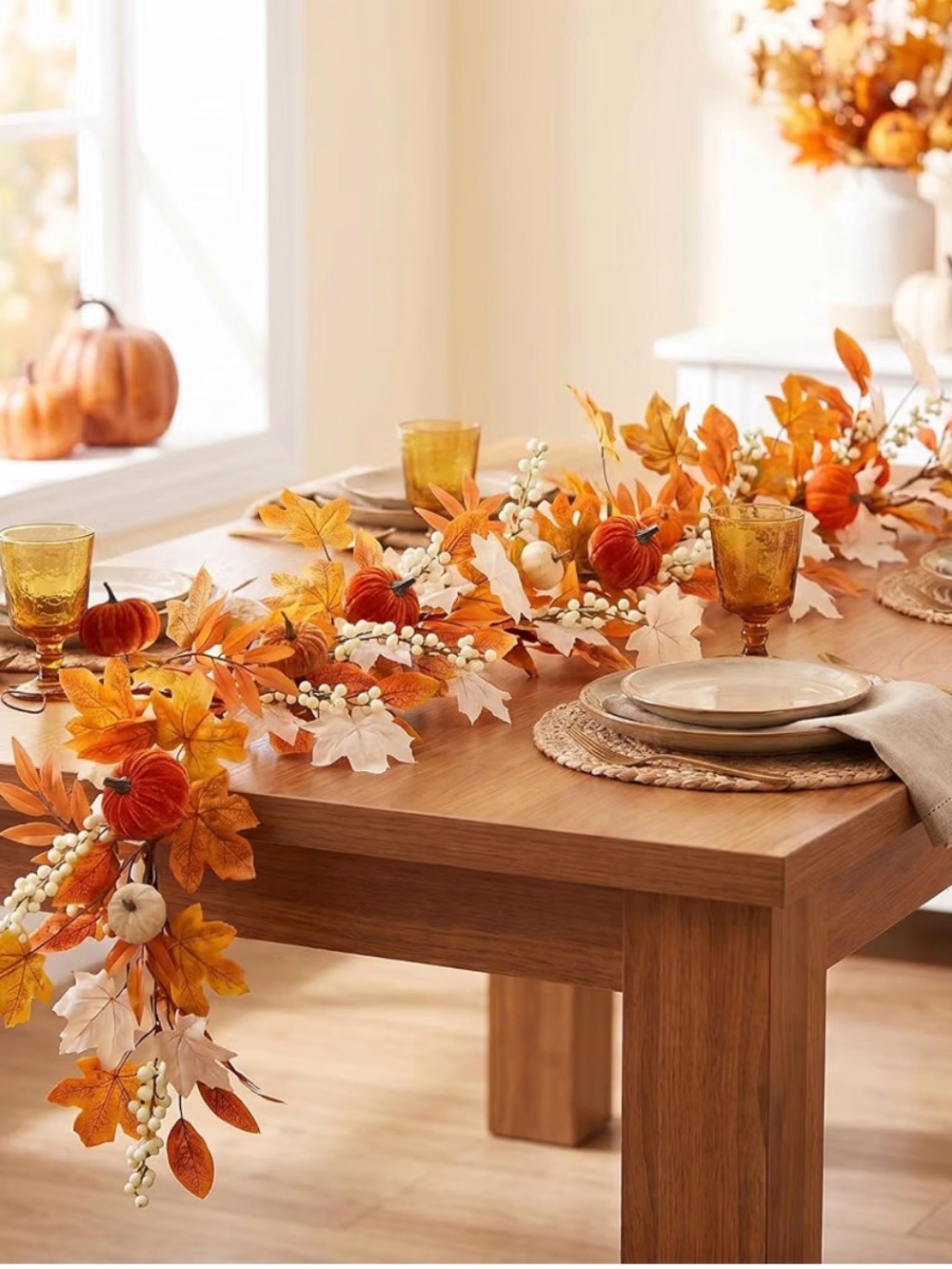 6’ garland fall, autumn